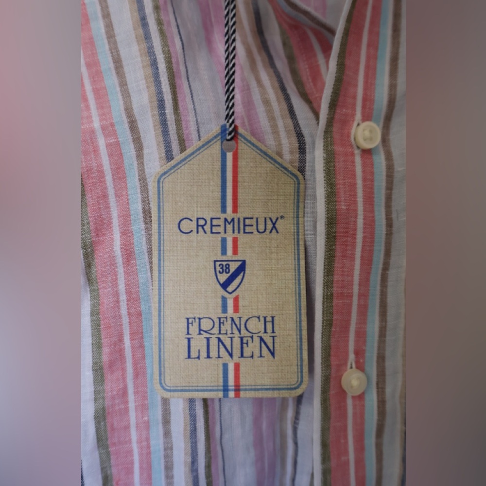 Striped Button-Up Shirt - Picture 3 of 3